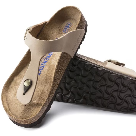 Birkenstock Gizeh Soft Footbed Sandals (Sandcastle) - Picture 4 of 7